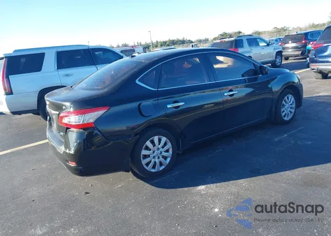 2015 Nissan Sentra Sv from USA, damaged, VIN 3N1AB7AP6FL695554